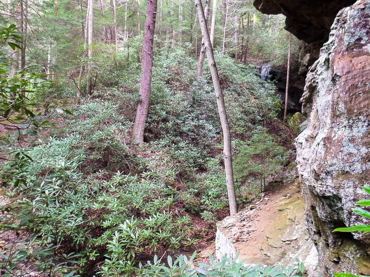 Cliff &amp; waterfall